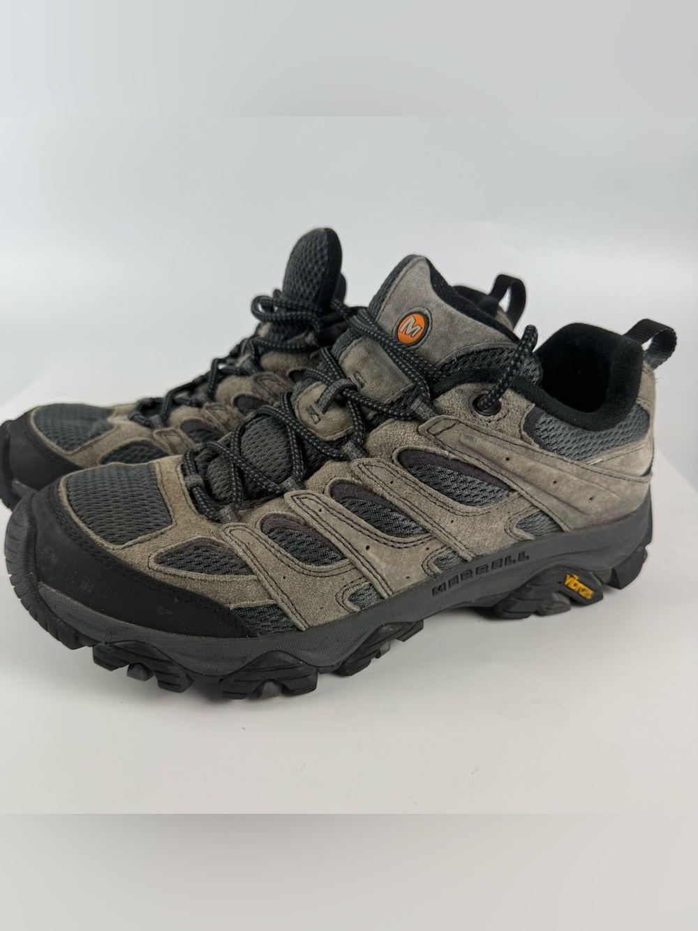 Merrell Moab 3 Hiking Shoes Mens Size 11 Granite Suede Trail Sneakers J035881